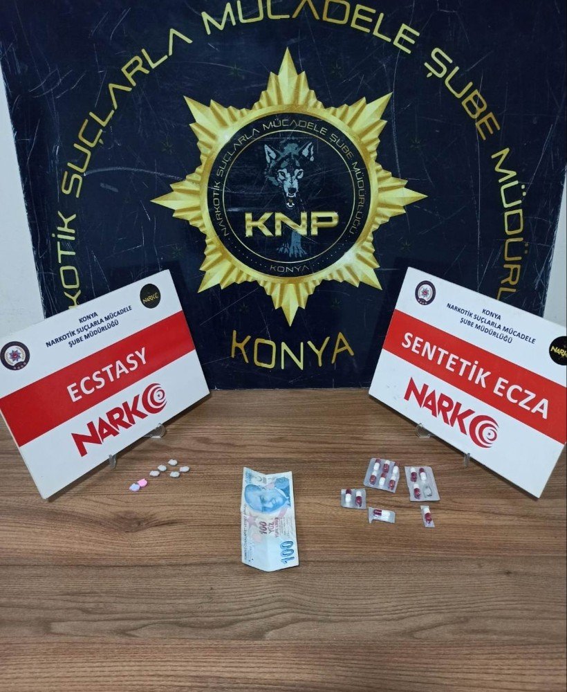 Konya’da uyuşturucu satıcılarına ağır darbe! 41 kişiye işlem yapıldı