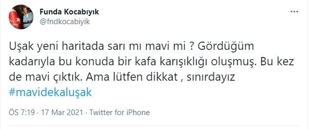 Uşak Valisi Kocabıyık'tan risk haritası açıklaması