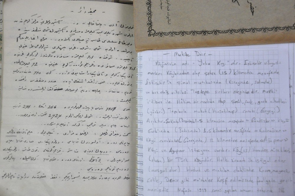 100 yıl önce yazılmış Osmanlıca yazıları Türkçe'ye çevirdi