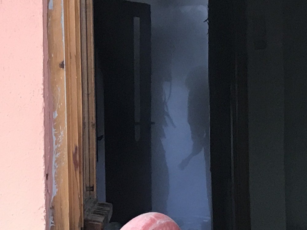 Konya'da meydana gelen yangında eski kiracının eşyaları küle döndü