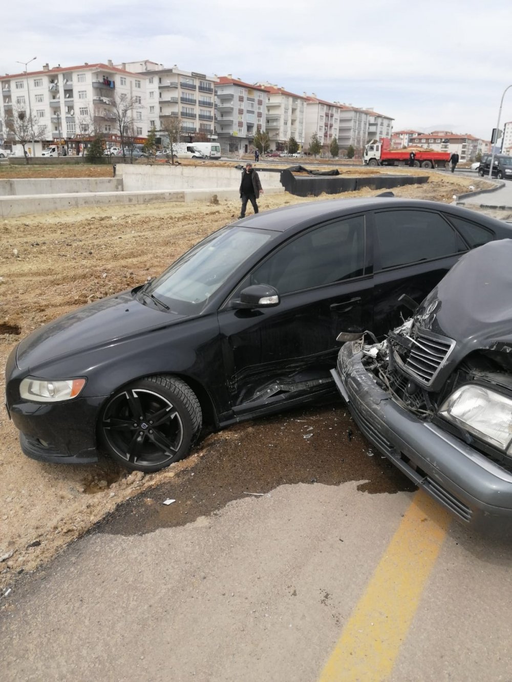 Ankara'da zincirleme kaza! 4 yaralı