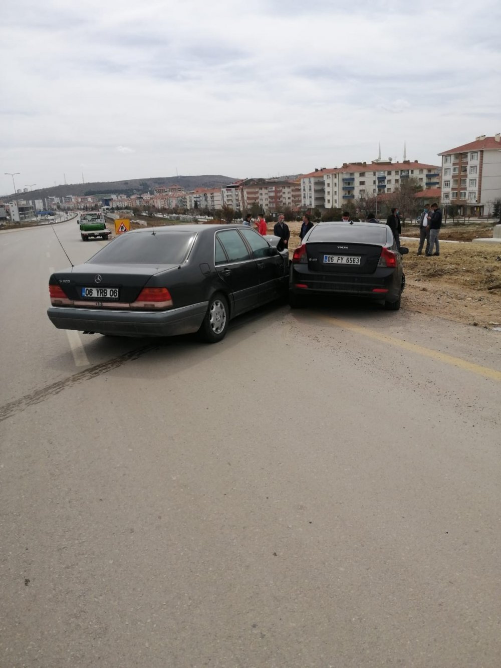Ankara'da zincirleme kaza! 4 yaralı