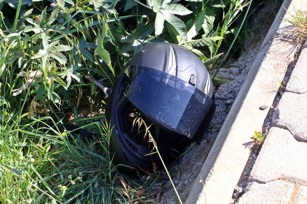 Antalya'da hareketli anlar! Motosikleti bırakıp kaçtı