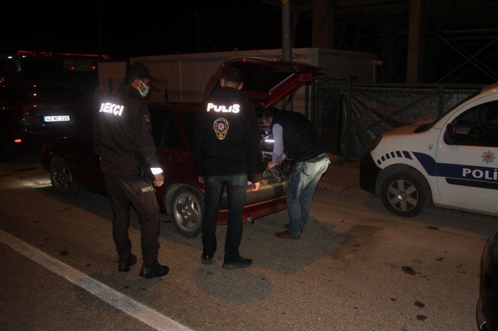 Konya’da kısıtlamayı delenler cezadan kaçamadı!