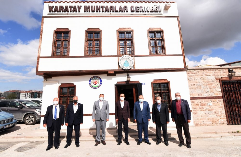 Başkan Altay'dan Konya'da muhtalarla iş birliği vurgusu