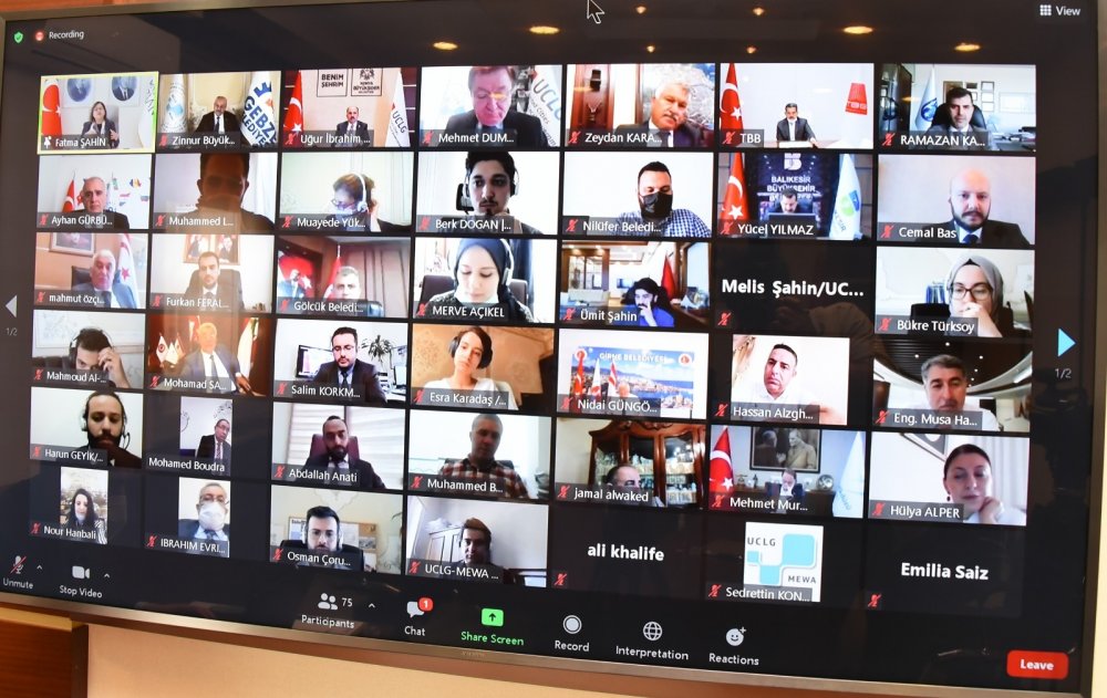 UCLG Eş Başkanı Altay: Adil aşılama konusunda öncülük çağrısında bulundu