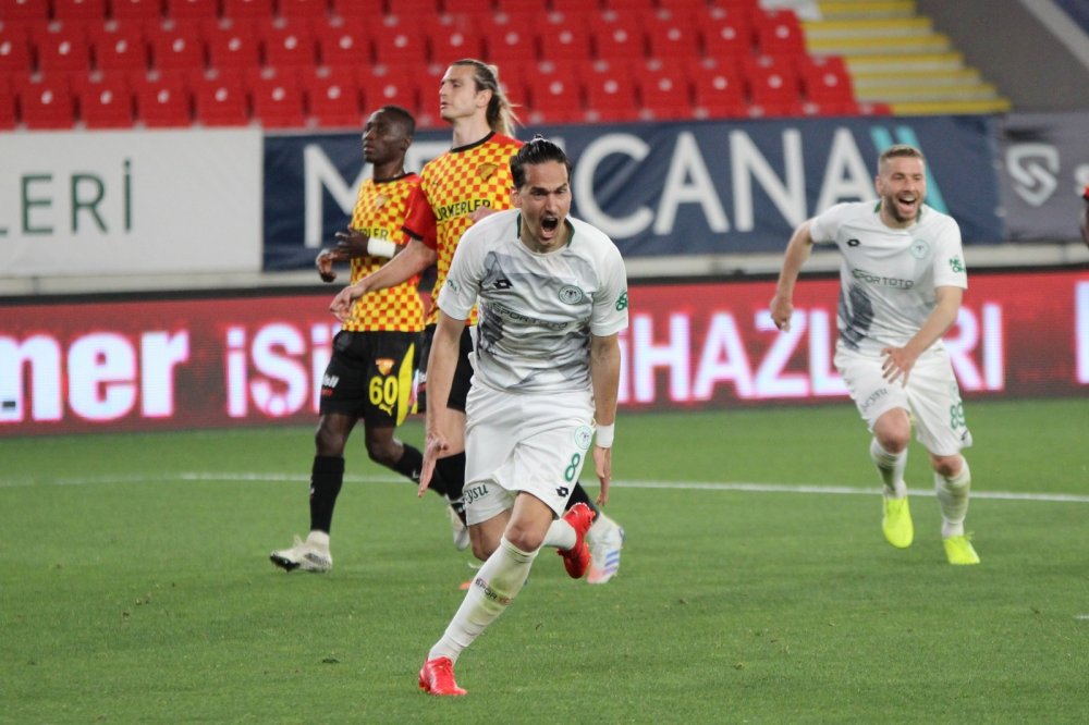 Konyaspor deplasmanda Göztepe'yi 1-0 mağlup etti