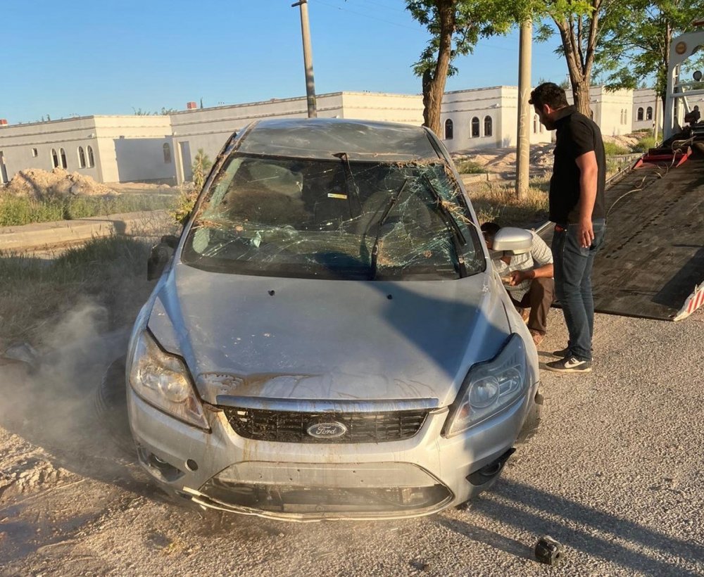 Otomobili taklalar attı! Emniyet amiri ölümden döndü