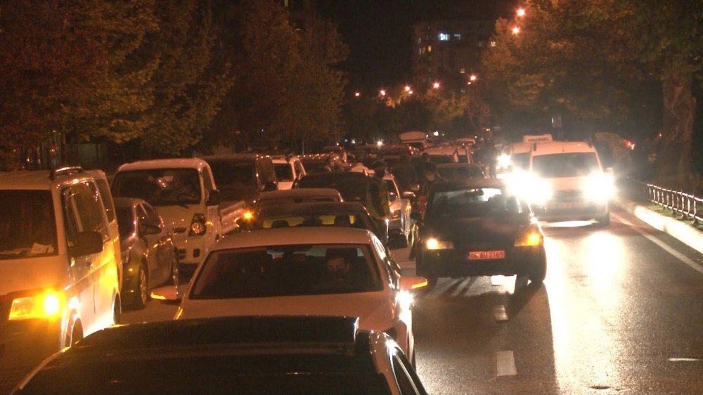 Eskişehirliler Filistin için yüzlerce araçla konvoy yaptı