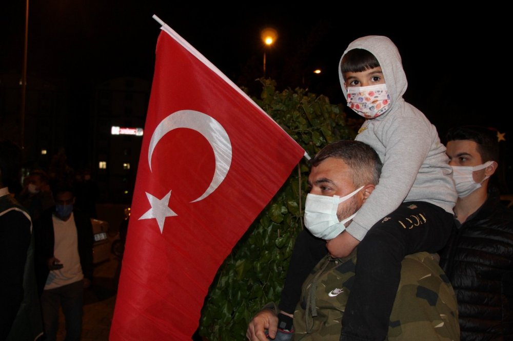 Nevşehirliler Filistin’e İsrail'e lanet yağdırdı