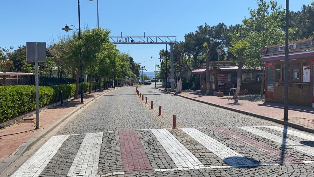 Çanakkale Bozcaada�da fırtına öncesi sessizlik! Kısıtlamaların kalkması