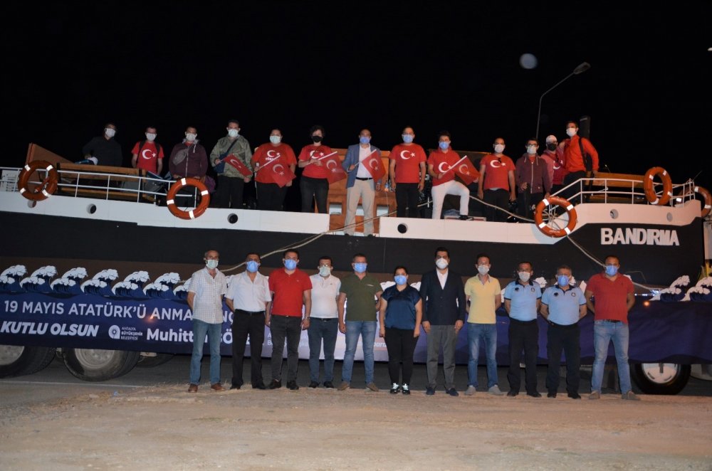 Bandırma Vapuru Alanya'da