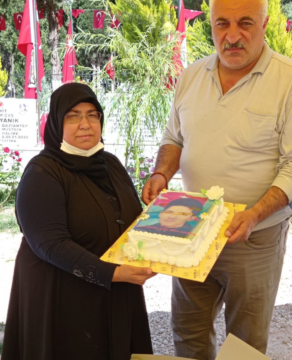 Cumhurbaşkanı Erdoğan Şehidin doğum gününde mutlu haberi verdi