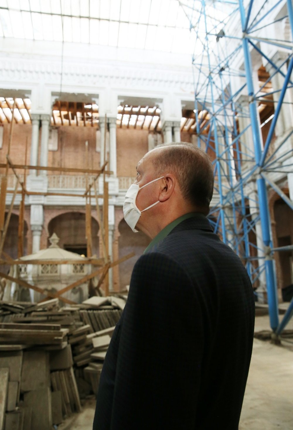 Cumhurbaşkanı Erdoğan İstanbul’da 3 noktadaki çalışmaları yakından inceledi