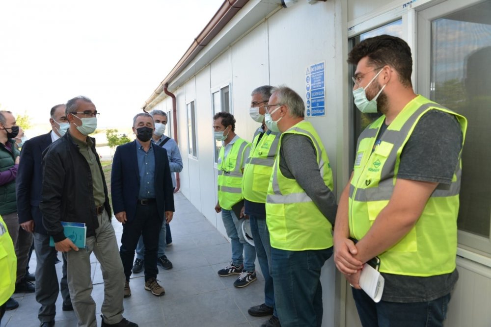 DSİ Genel Müdürü Kaya Yıldız Konya'da incelemelerde bulundu