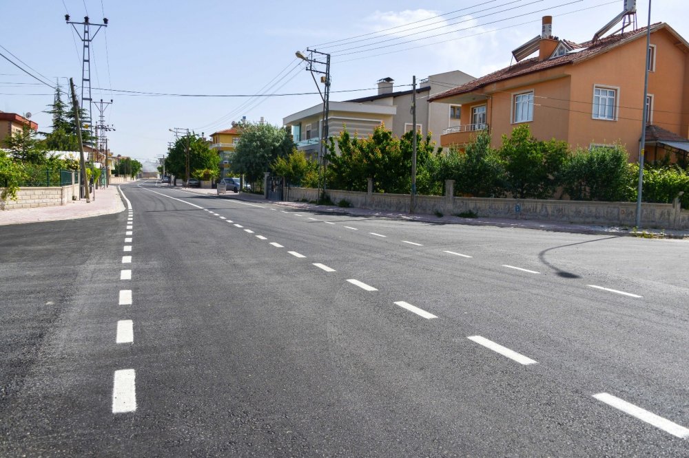 Konya Çakılharmanlar Caddesi'nde çalışmalar tamamlandı
