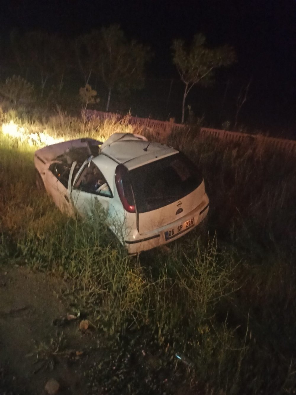 Ankara-Konya Karayolu'nda feci kaza! Kamyona arkadan çarptı