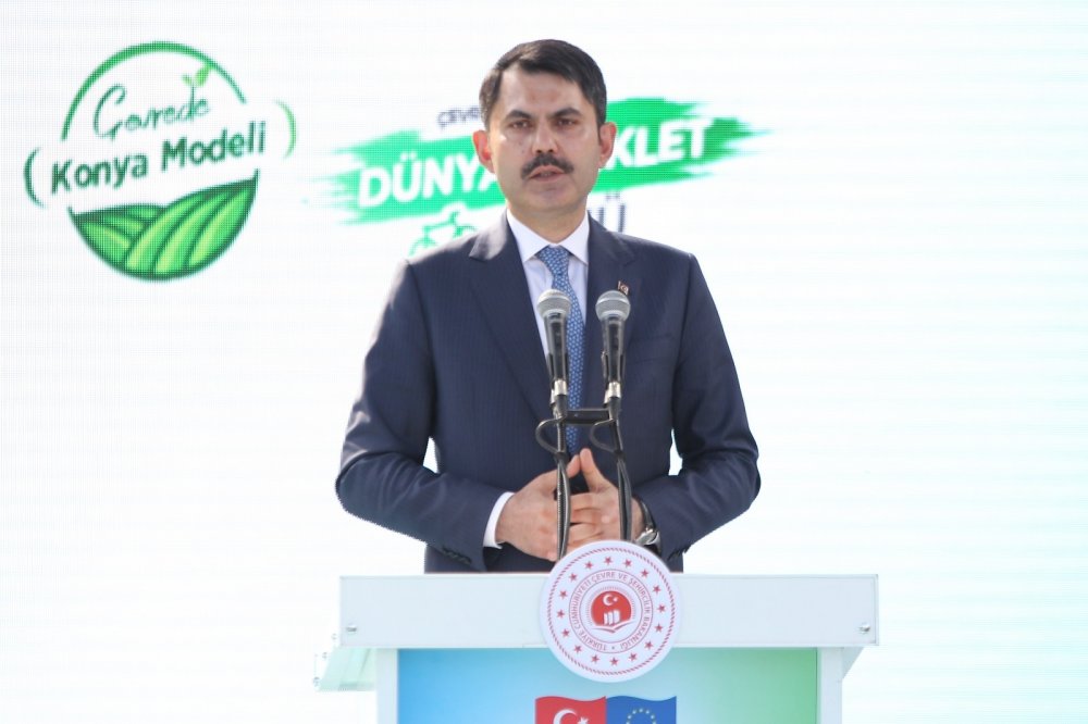 Bakan Kurum'dan Konya'ya ekolojik koridor açıklaması