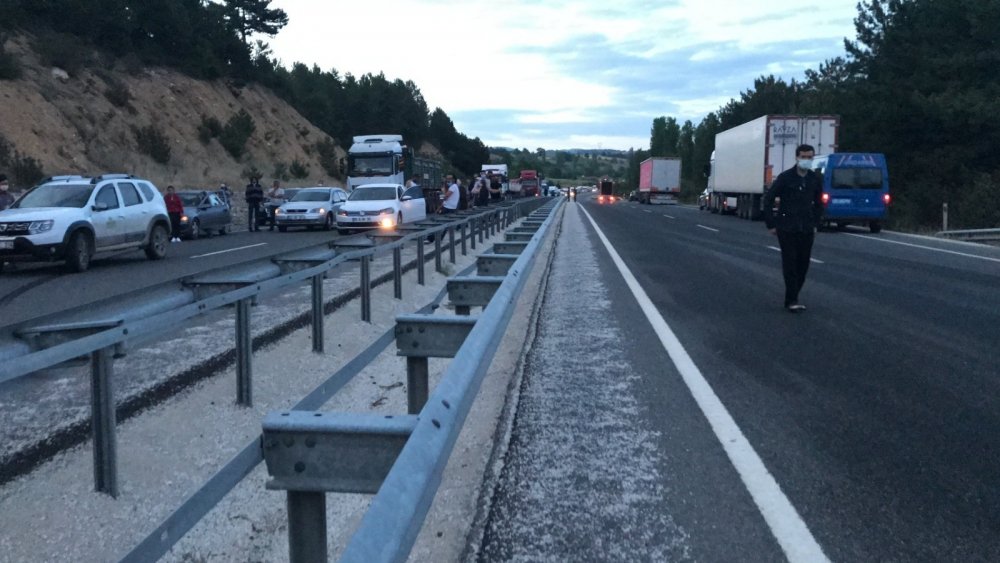 Uşak'ta feci ölüm! 10 yaşındaki çocuk tırın altında kaldı