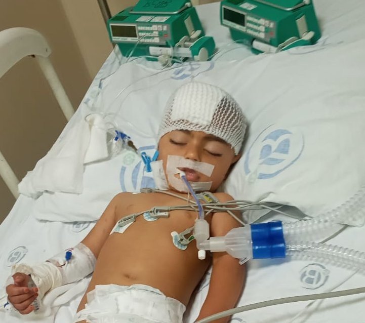 Misafir oldukları evde maganda kurşunuyla vurulan minik Vildan felç kaldı