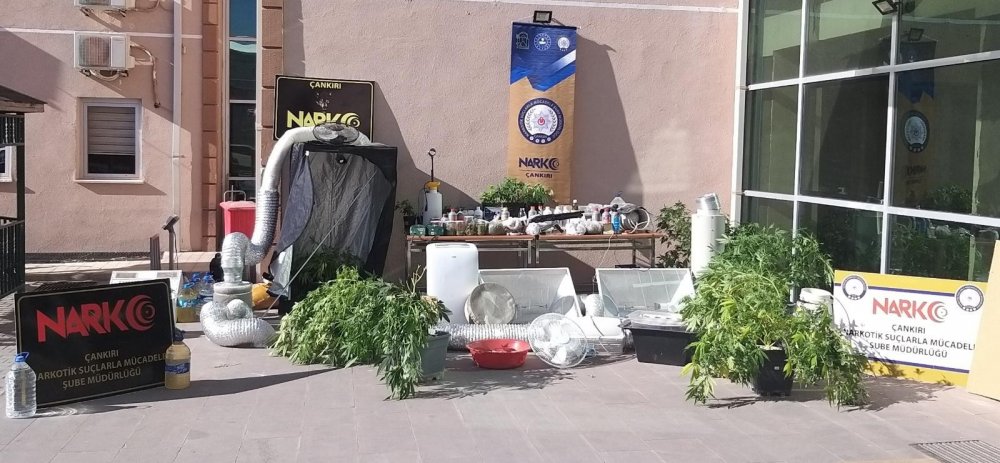 Çankırı'da şok operasyon! 3 kiloya yakın esrar yakalandı