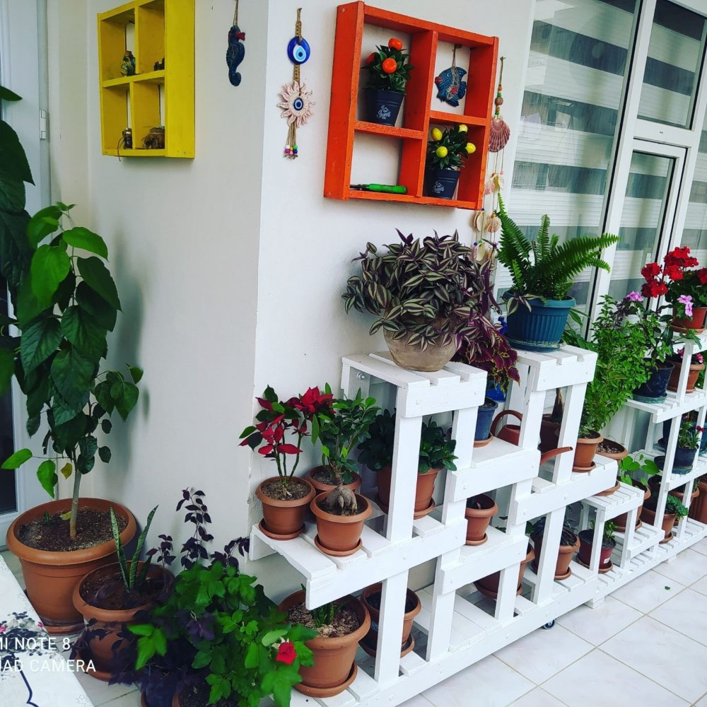 Mersin'in en güzel balkonu onun oldu