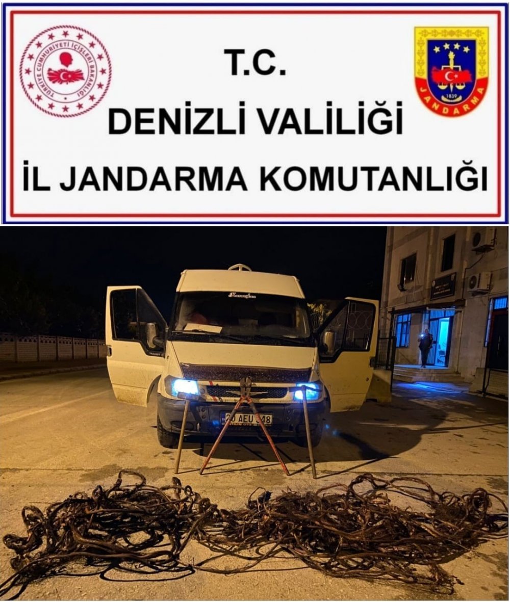 Fabrikadan 70 bin liralık kablo çalan hırsız sevgililer suçüstü yakalandı