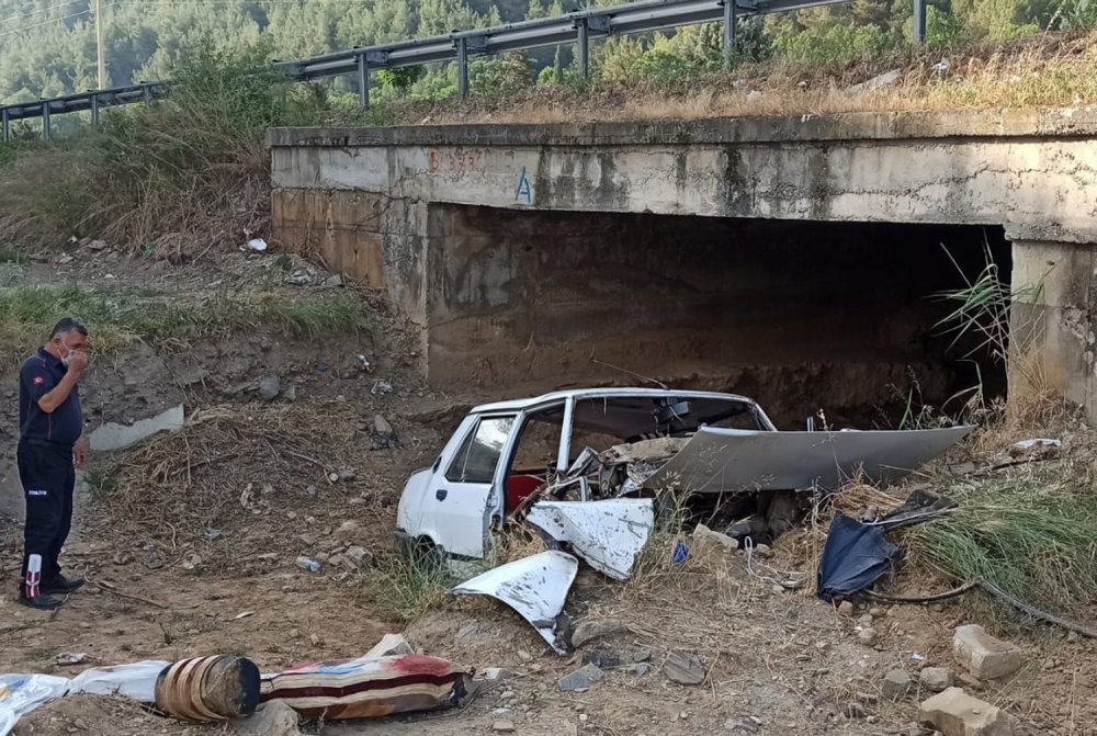 İzmir - Ankara yolunda feci kaza! Yaşlı çifti ölüm ayırdı