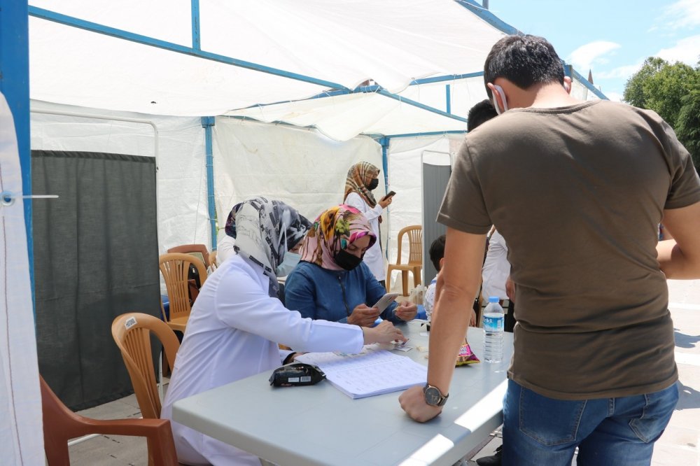 Beyşehir’de Covid-19 aşı uygulama noktası oluşturuldu