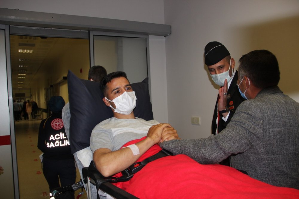 Kahraman Uzman Çavuş Yusuf Yayla memleketine geldi