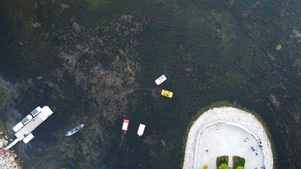 Konya Beyşehir Gölü’nde su seviyesi azaldı! Yat işletmecileri tedirgin