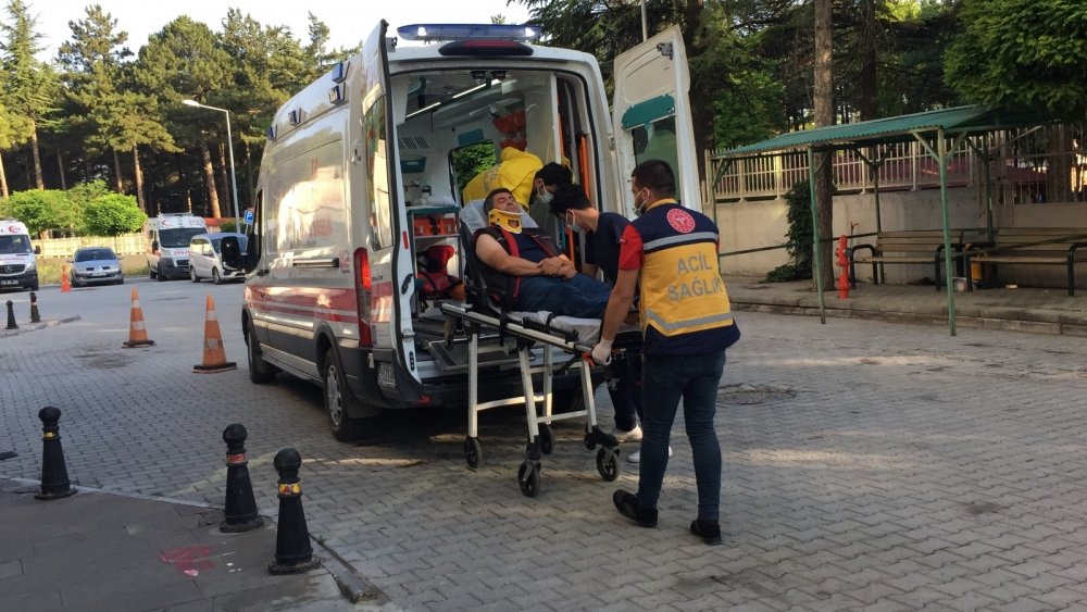 Konya'da 27 bin litre motorin dolu tanker devrildi! Yol göle döndü