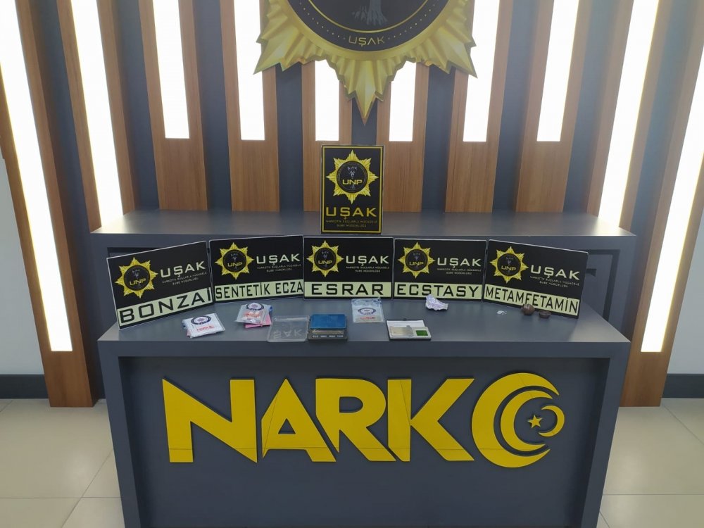 Uşak’ın gençlerini zehirliyen kişilere karabasan gibi operasyon