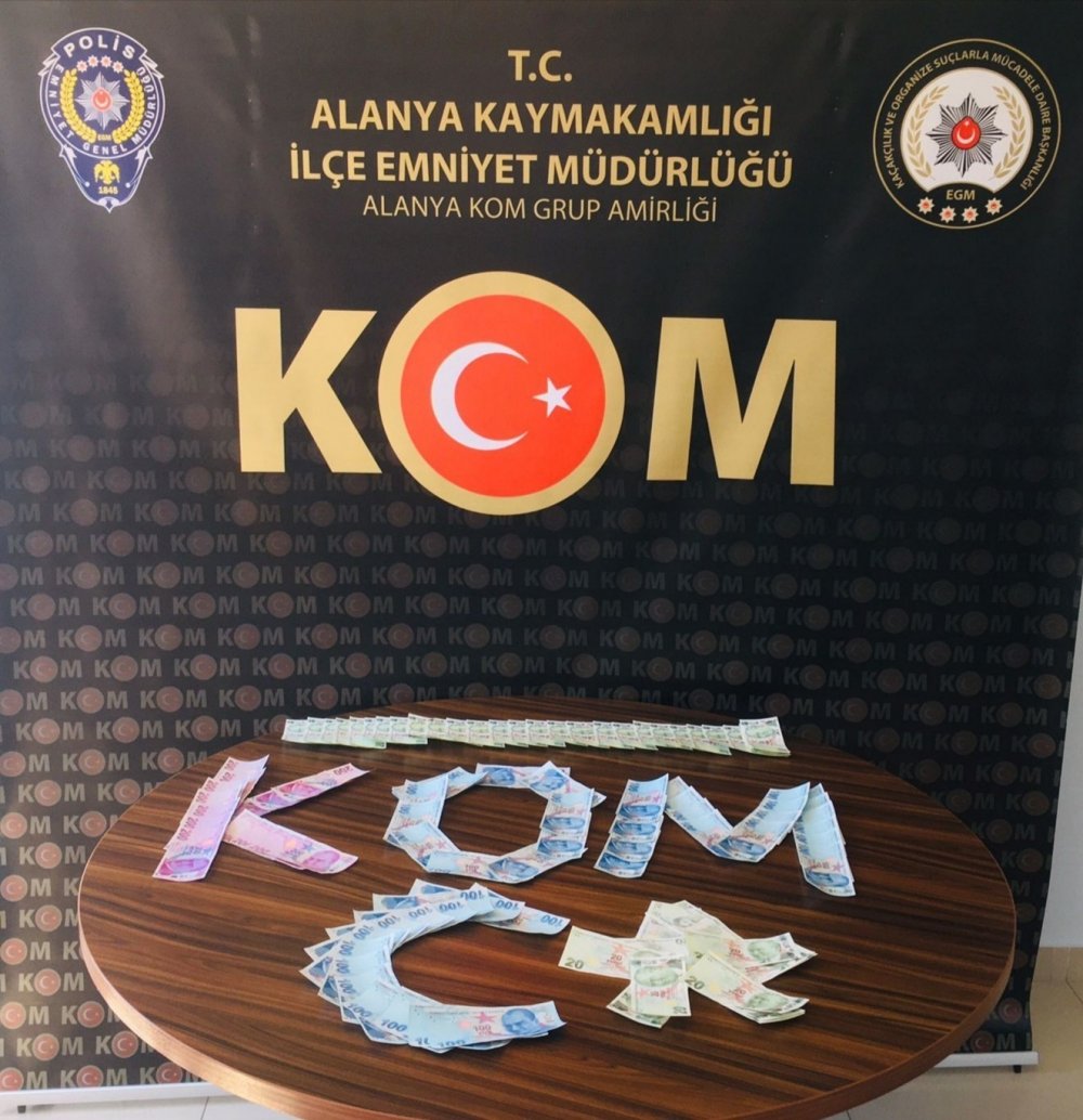 Alanya’da sahte para operasyonu! Gözaltına alınan kadın serbest bırakıldı