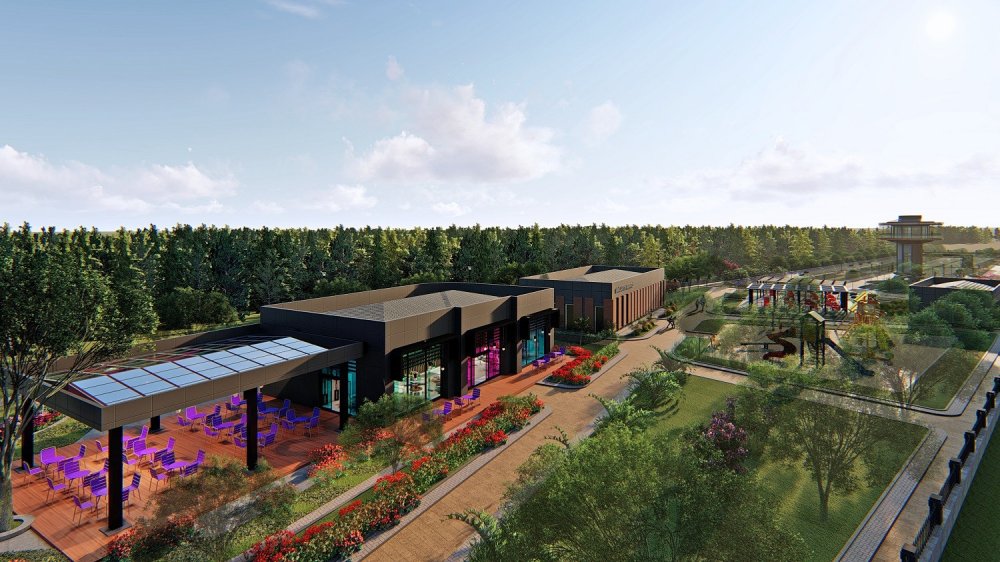 Karatay Trafik Eğitim Parkı’nda çalışmalar devam ediyor