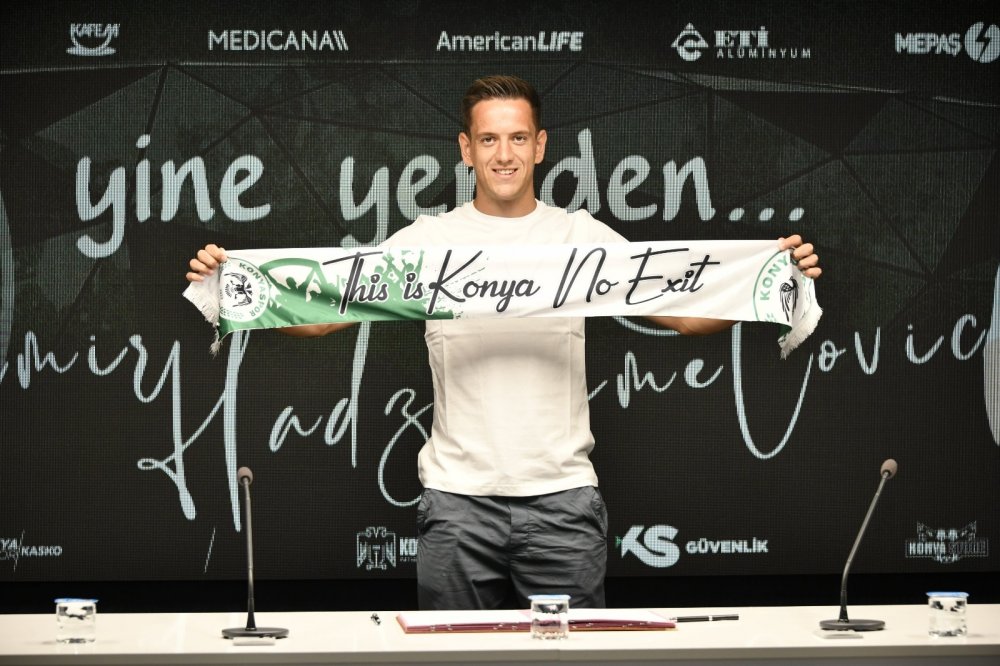 Hadziahmetovic 2024'e kadar Konyaspor kadrosunda