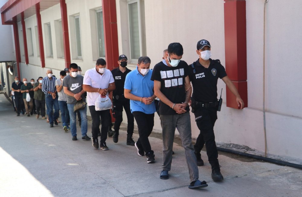 12 ilde düzenlenen 'Change tır' operasyonunda 9 tutuklama