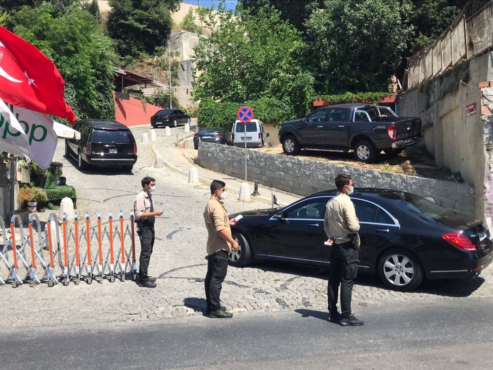Cumhurbaşkanı Erdoğan Filistin Devlet Başkanı Abbas’ı kabul etti