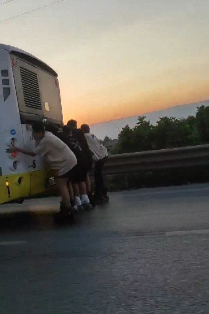 Bursa'da gençlerin ölüm oyunu