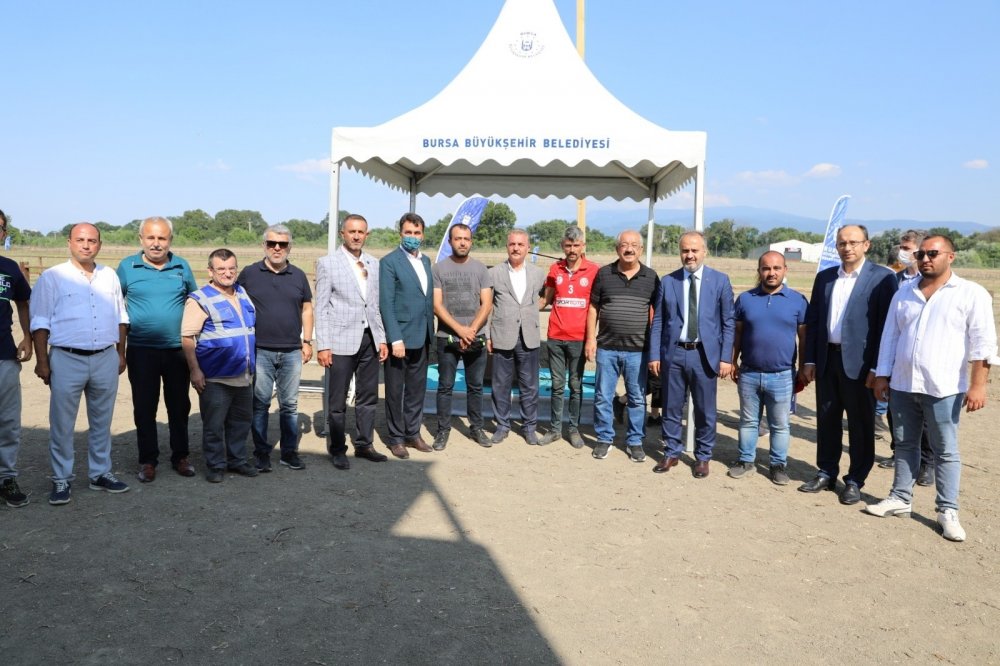 Bursa'daki rahvan at yarışlarına Konya damgası