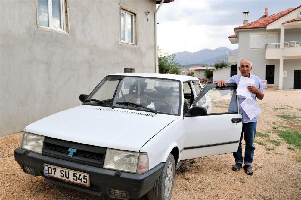 Çiftçi Hüseyin Şallı'ya hiç gitmediği İstanbul’dan 20 farklı trafik cezası geldi