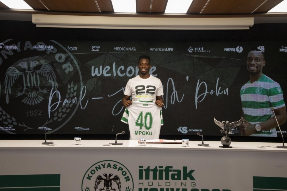 Konyaspor Mpoku ile 2+1 yıllık sözleşme imzaladı