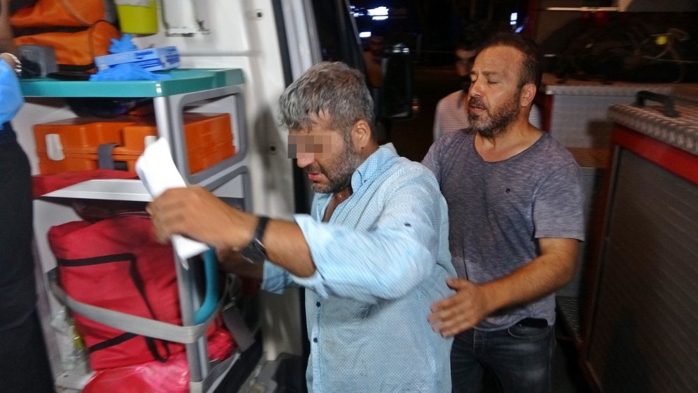 Antalya'da alkollü adam elinde bıçakla 7 saat ecel teri döktürdü!