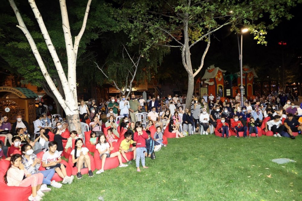 Nevşehir halkı oraya akın etti