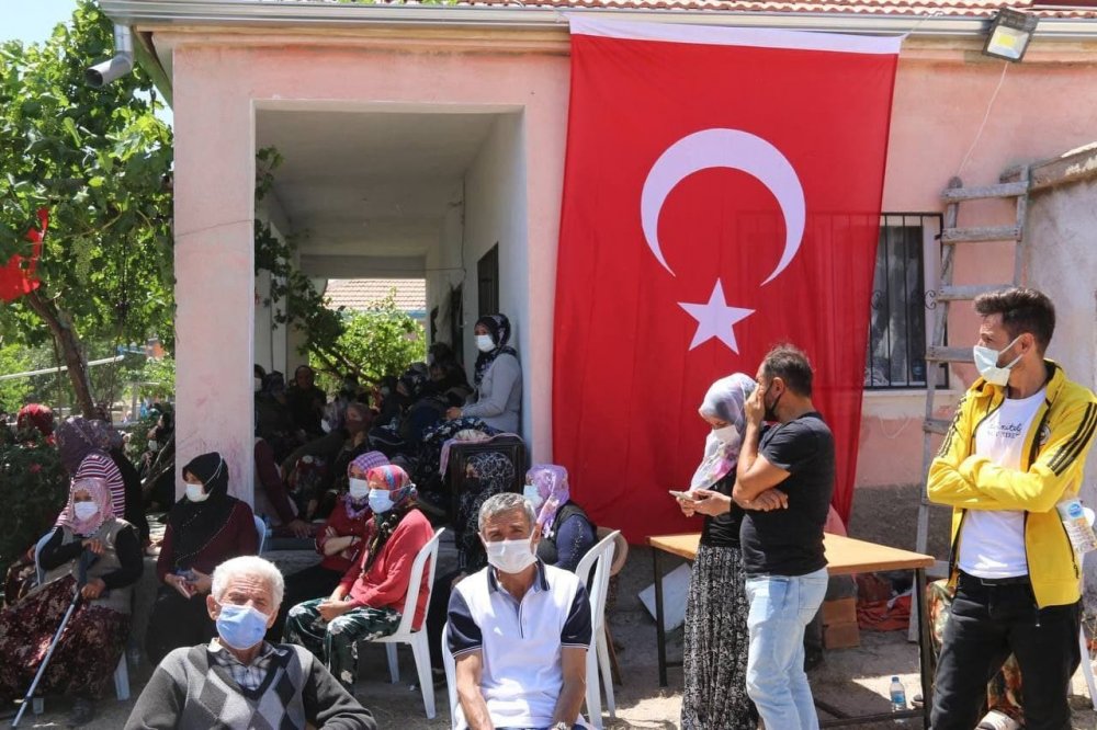 Aksaraylı şehit Sergen Güçlüer dualarla defnedildi