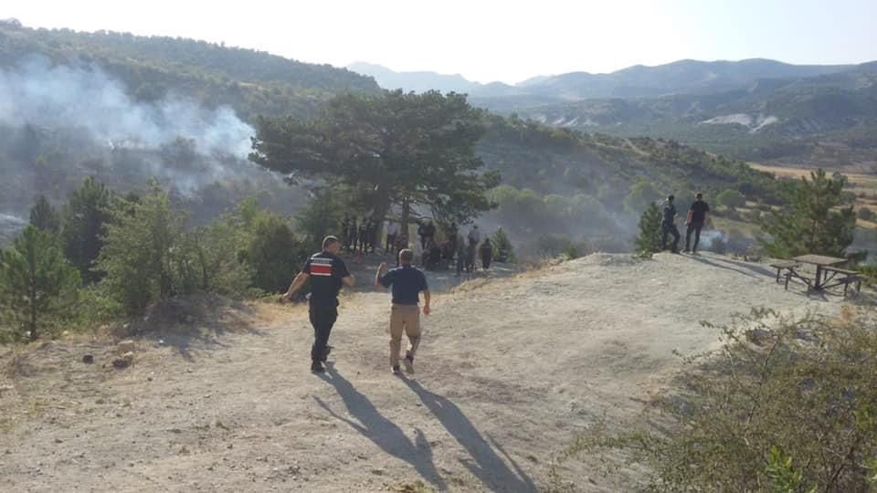 Ankara'da orman yangını