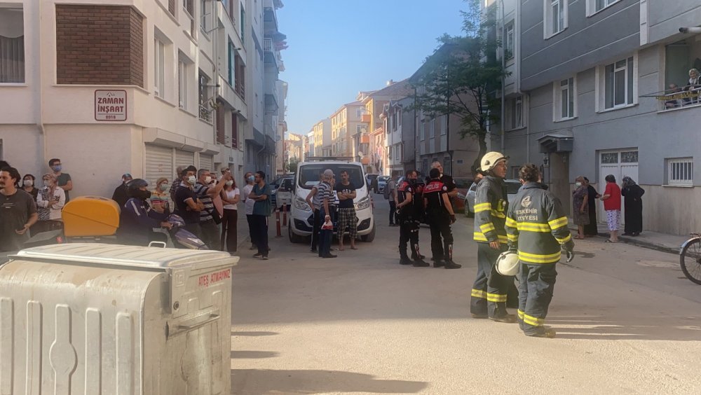 Eskişehir’de korkutan yangın