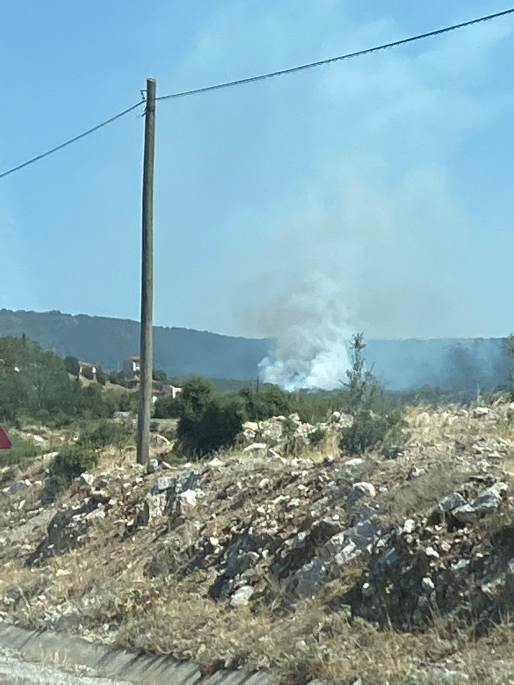 Denizli Cankurtaran'da orman yangını! Yerleşim yerlerini tehdit ediyor