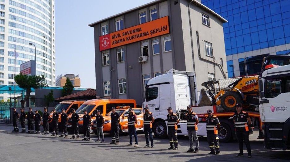 İstanbul Valiliği orman yangınıyla mücadeleye destek için Akdeniz'de