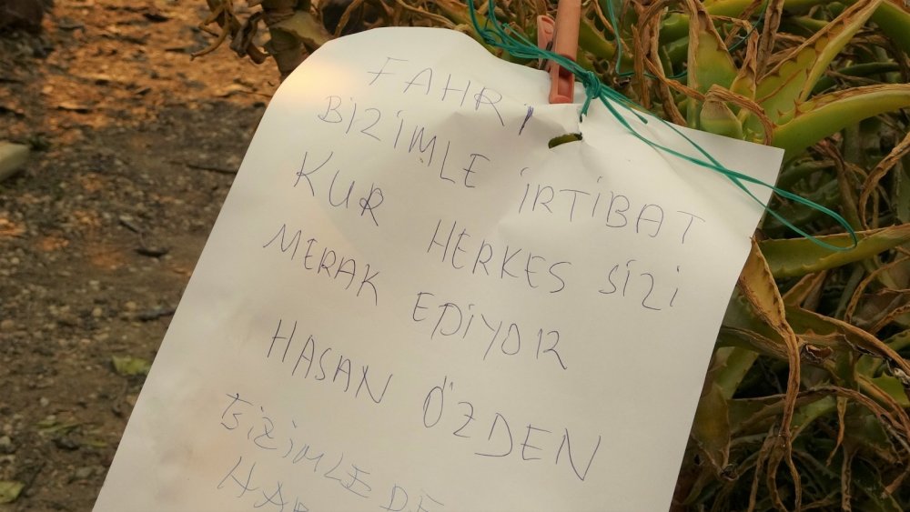 Manavgat'ta cesetleri bulunan Fahri ve Andire Yiğit Okur'a bırakılan not yürek yaktı